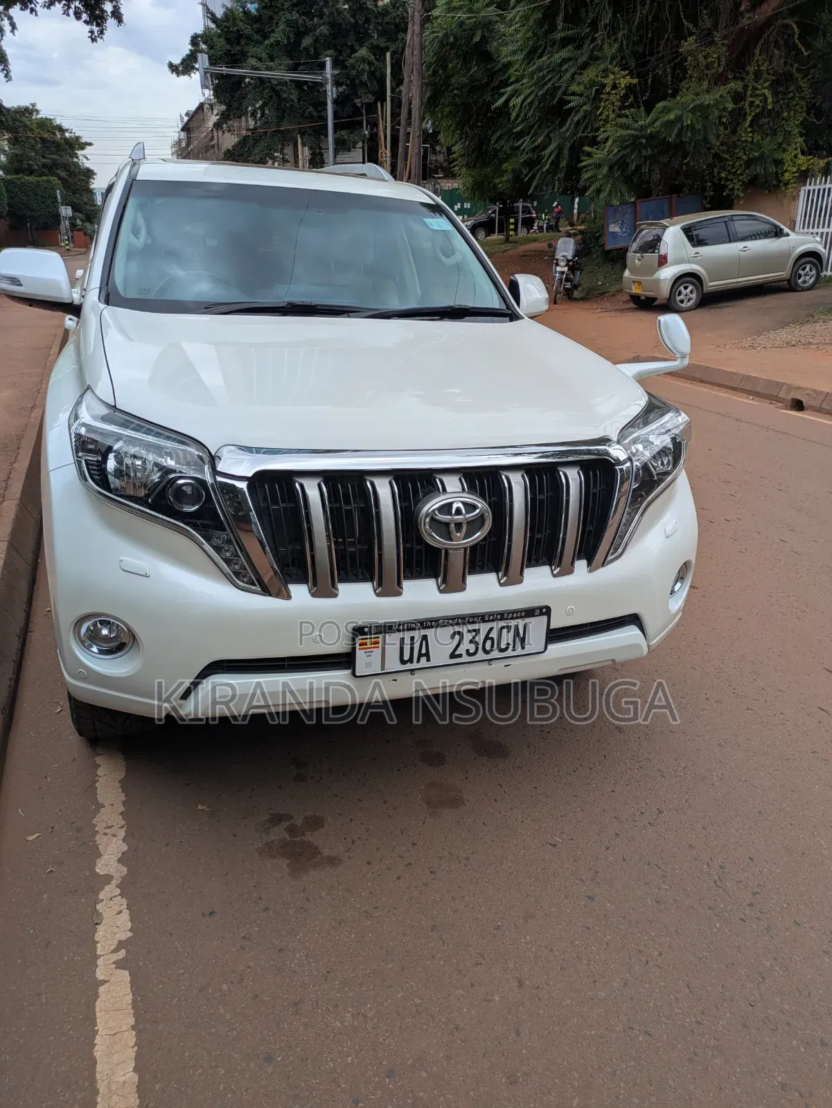 Toyota Land Cruiser Prado 2015 White