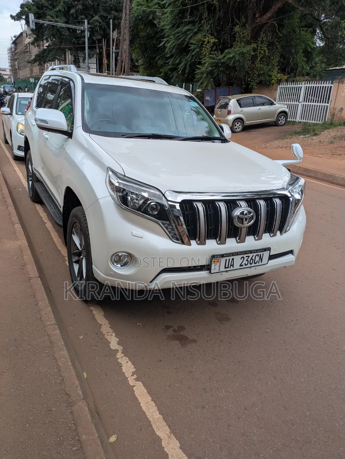 Toyota Land Cruiser Prado 2015 White