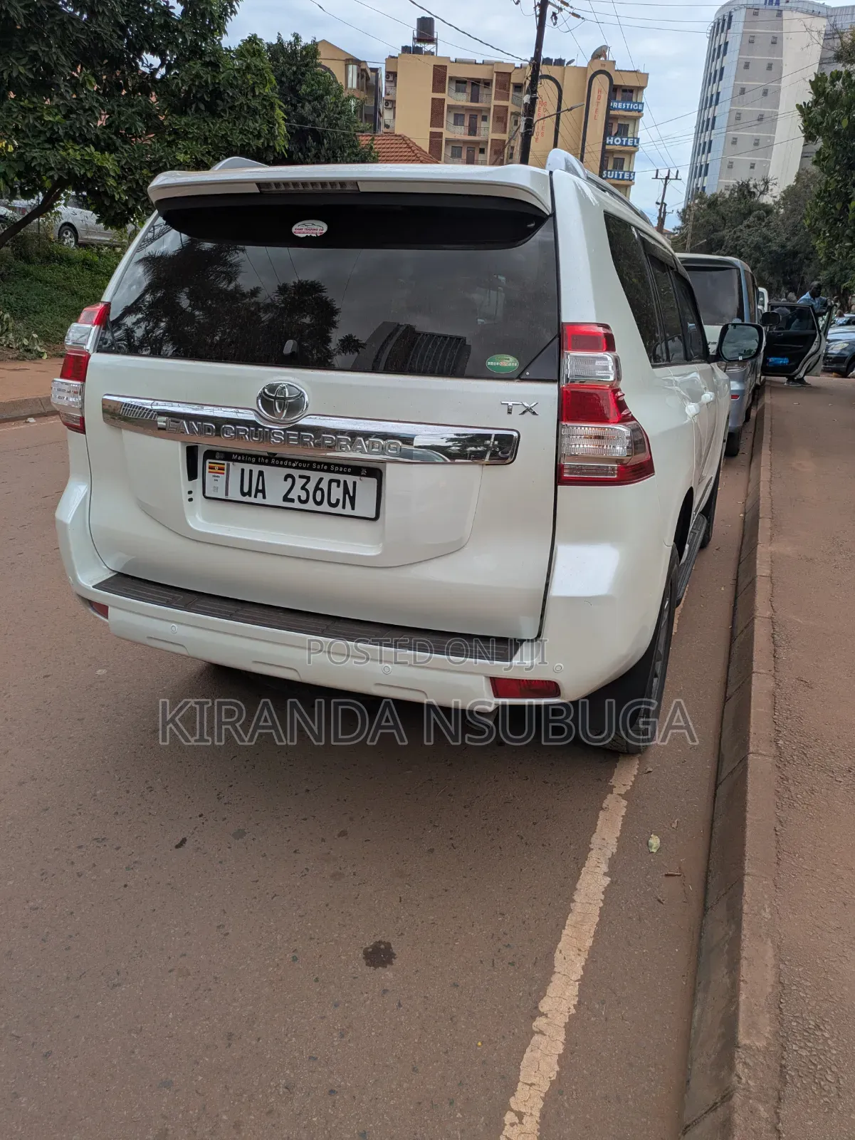 Toyota Land Cruiser Prado 2015 White