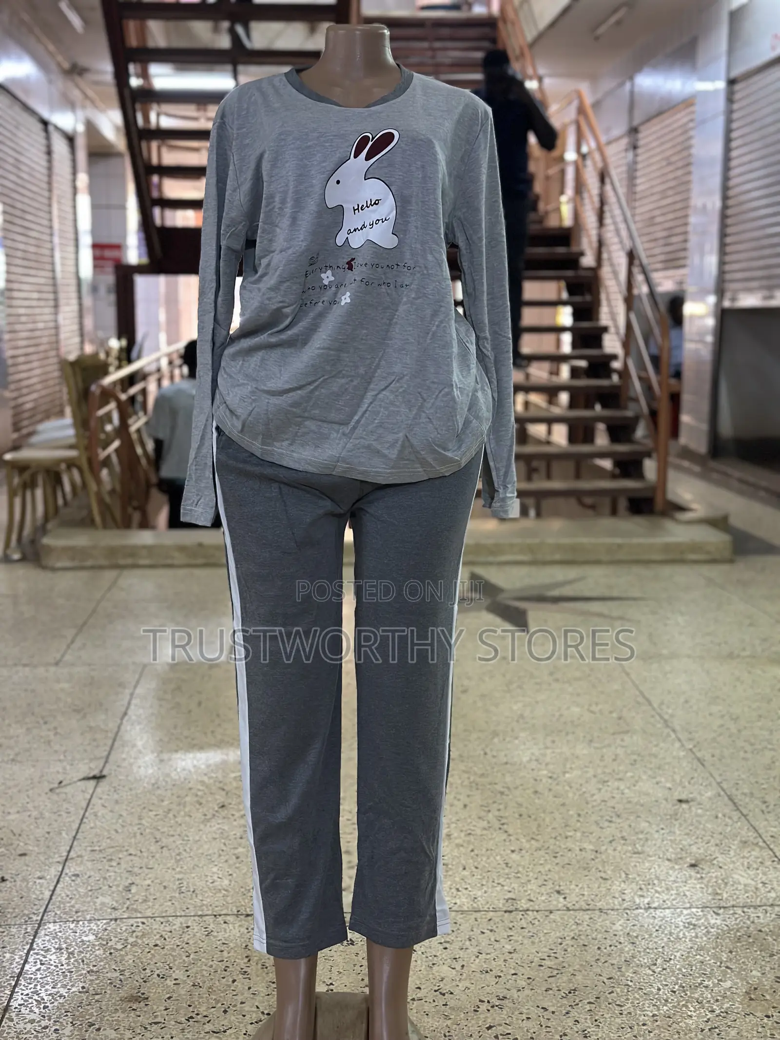 Unisex Grey Pajamas