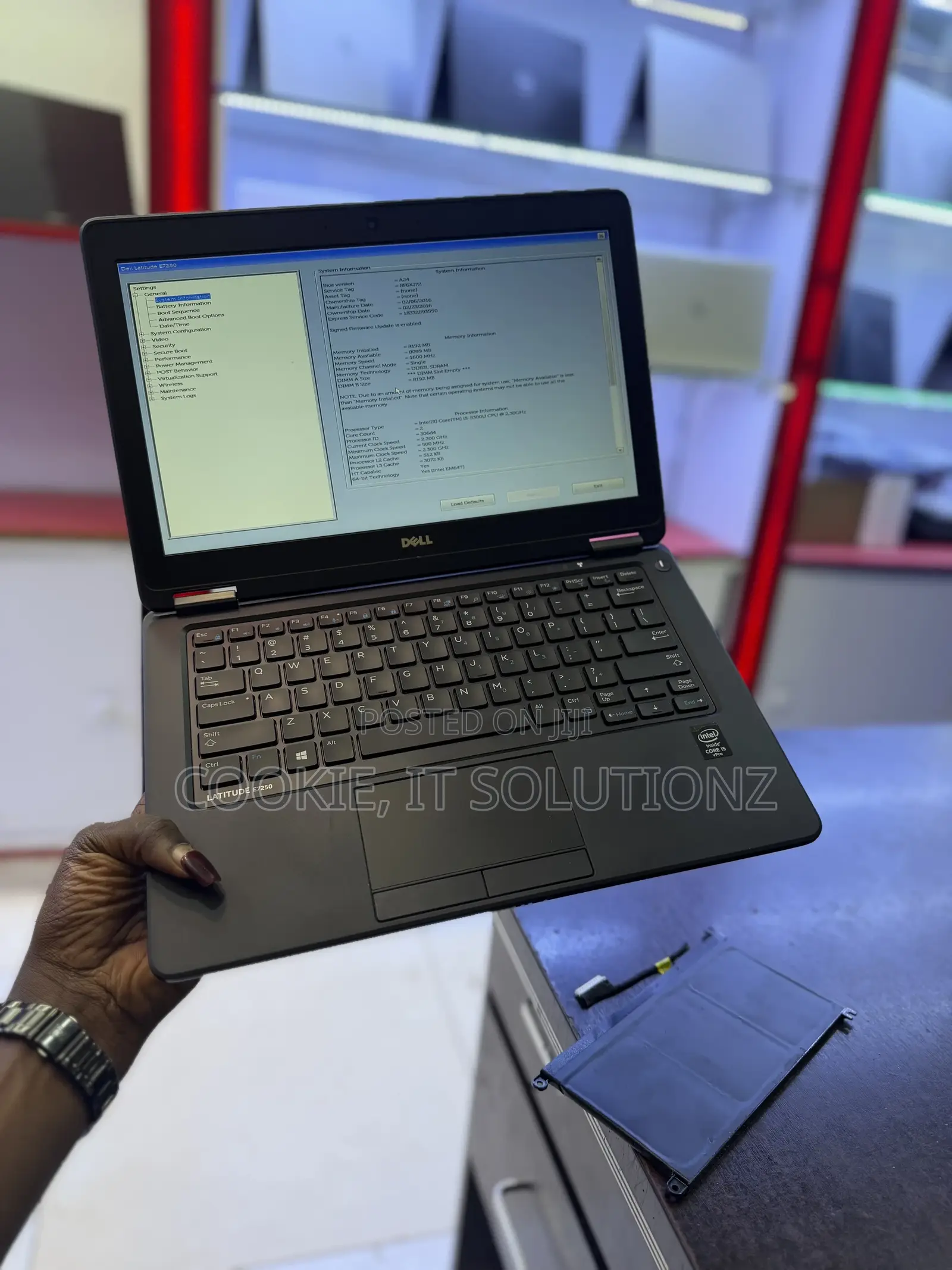 Laptop Dell Latitude 12 7250 8GB Intel Core i5 SSD 128GB