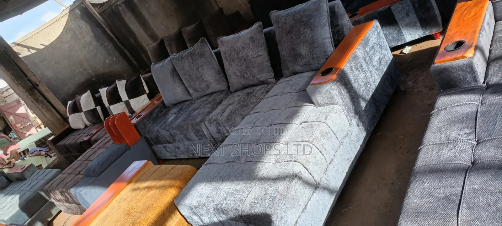 L Shaped Sofa/L Shaped Sofa Set /Ll Shape Sofas Set /Sofas With Cups
