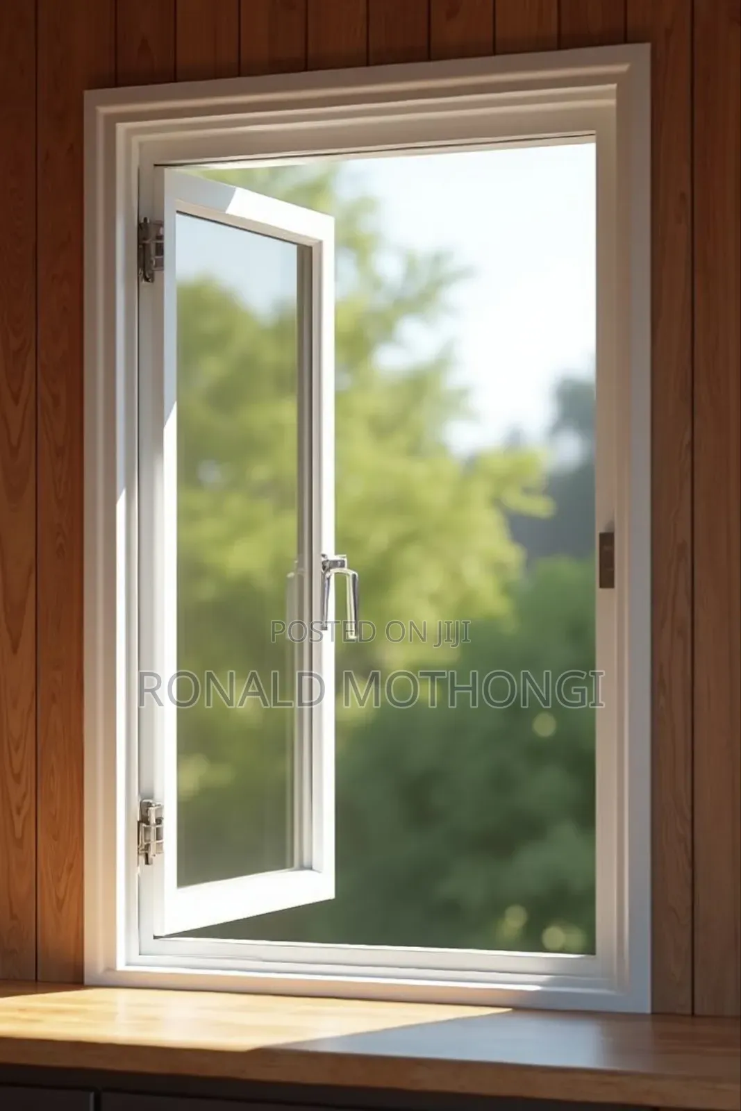 Aluminum Projected Bathroom Windows
