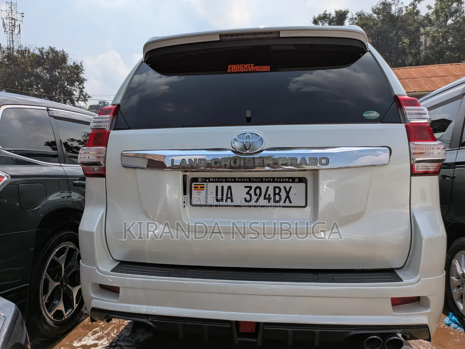 Toyota Land Cruiser Prado 2012 White