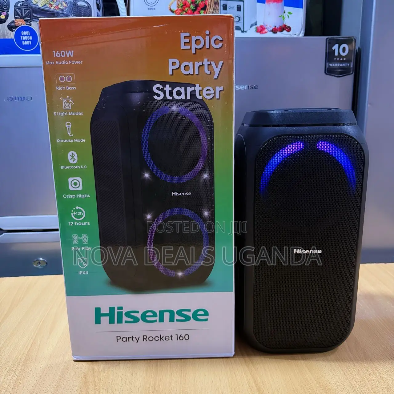 Hisense Party Rocket 160w Portable Bluetooth Party Speaker