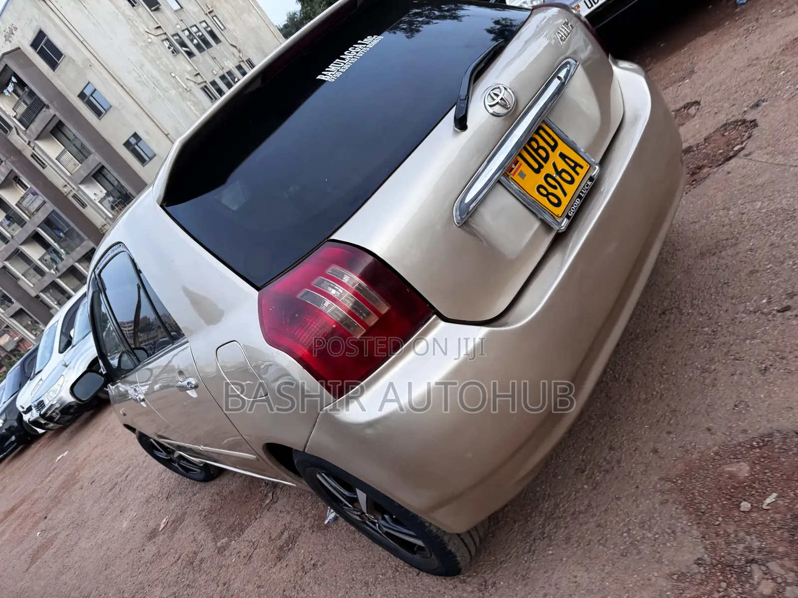 Toyota Allex 2005 Gold