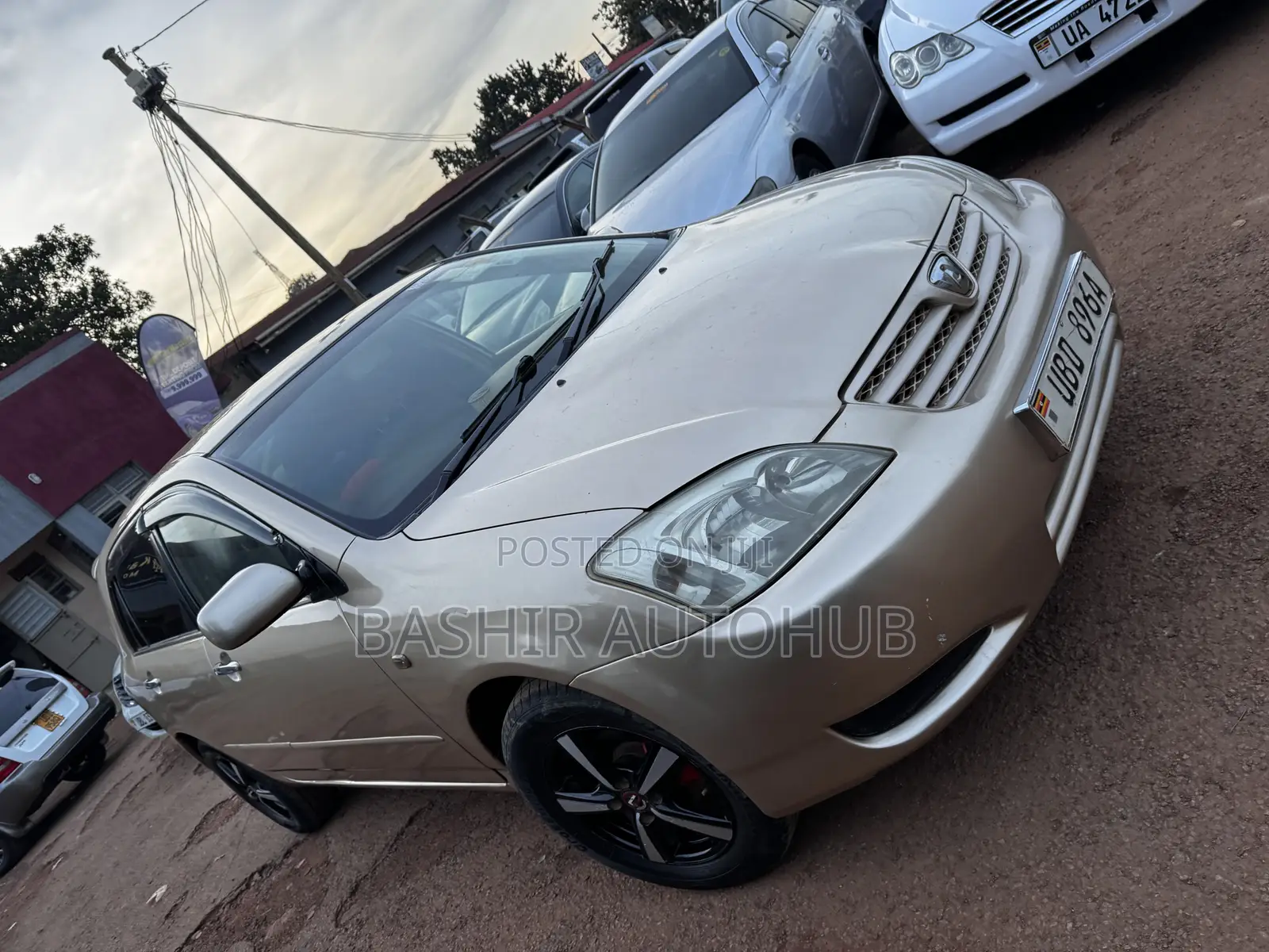 Toyota Allex 2005 Gold