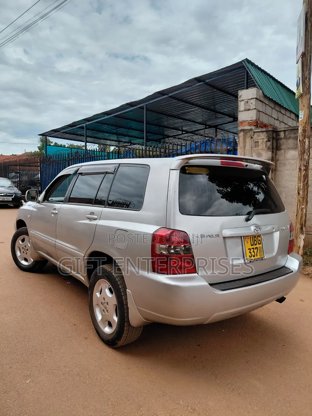 Toyota Kluger 2007 Silver