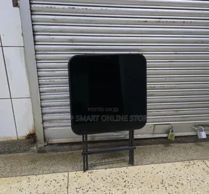 Foldable Dining Centre Glass Table