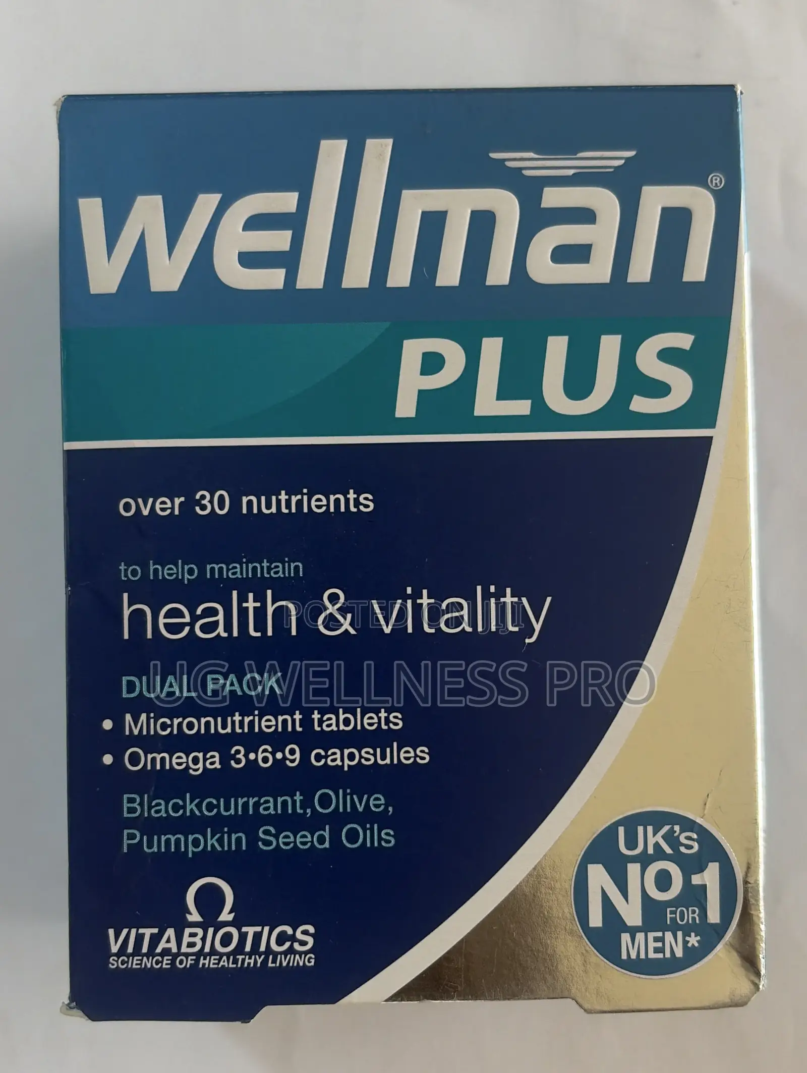 Wellman Plus Omega 3-6-9 56 Tablets/Capsules
