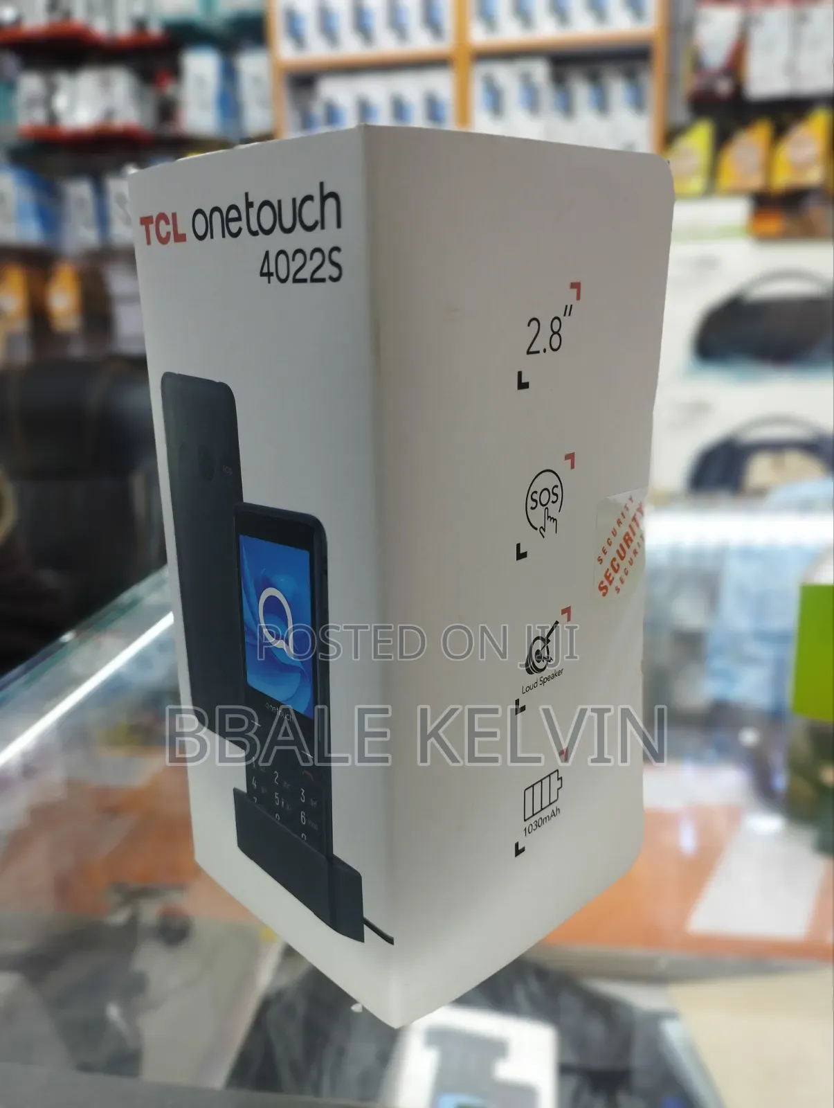 New TCL Onetouch 4021 Black