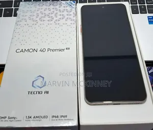 New Tecno Camon 40 Premier 256 GB Black