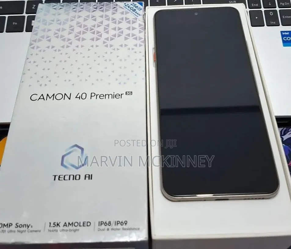 New Tecno Camon 40 Premier 256 GB Black