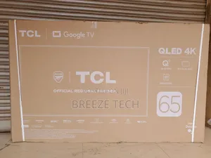 Boxed Tv 65"Inch TCL Qled