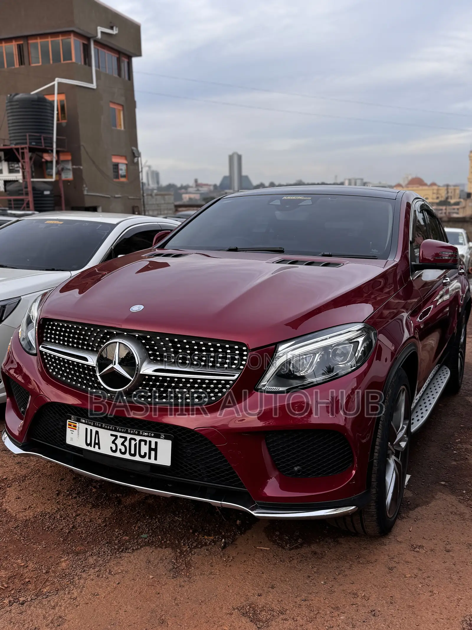 Mercedes-Benz GLE-Class 2017 Red