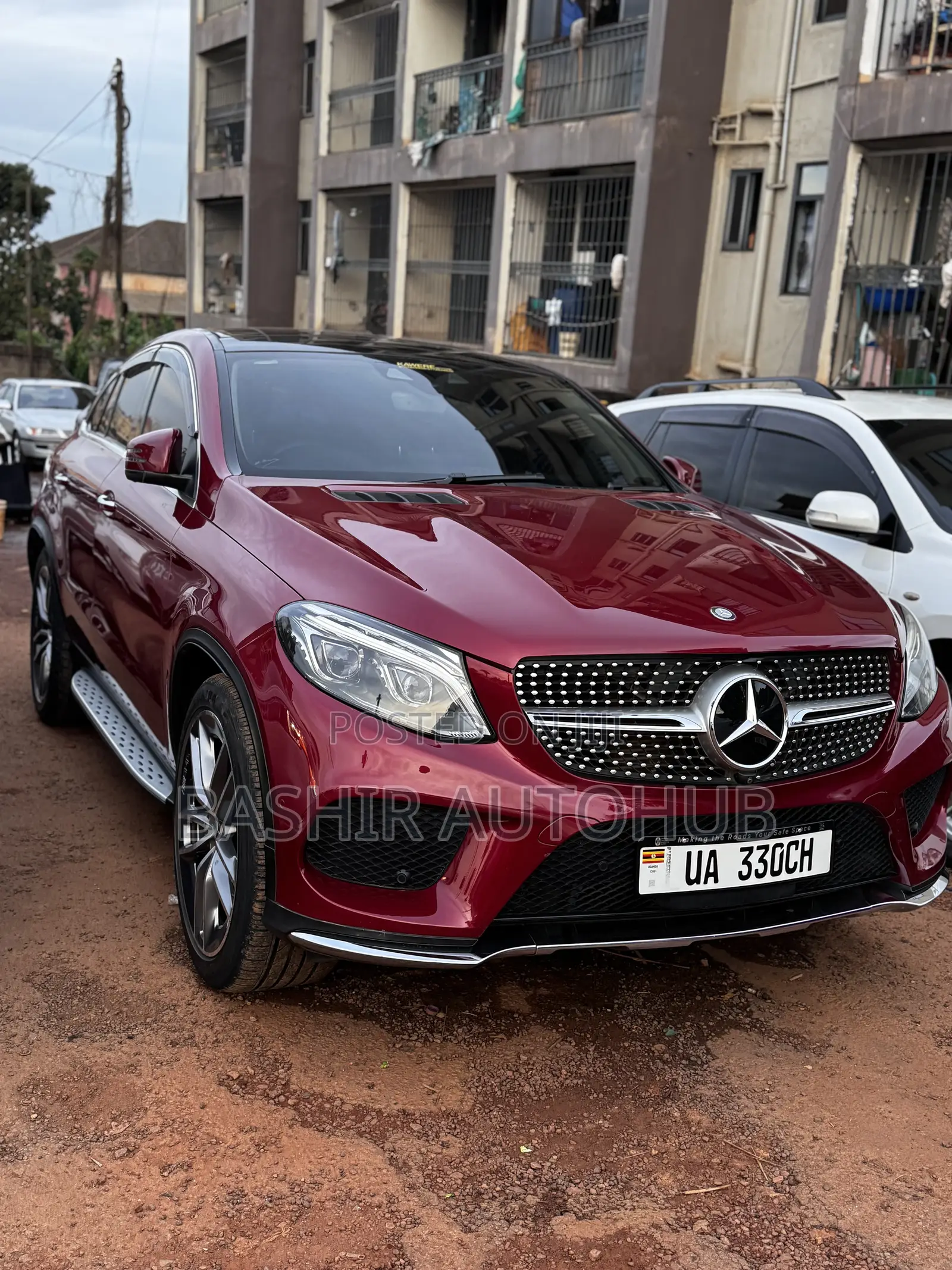 Mercedes-Benz GLE-Class 2017 Red
