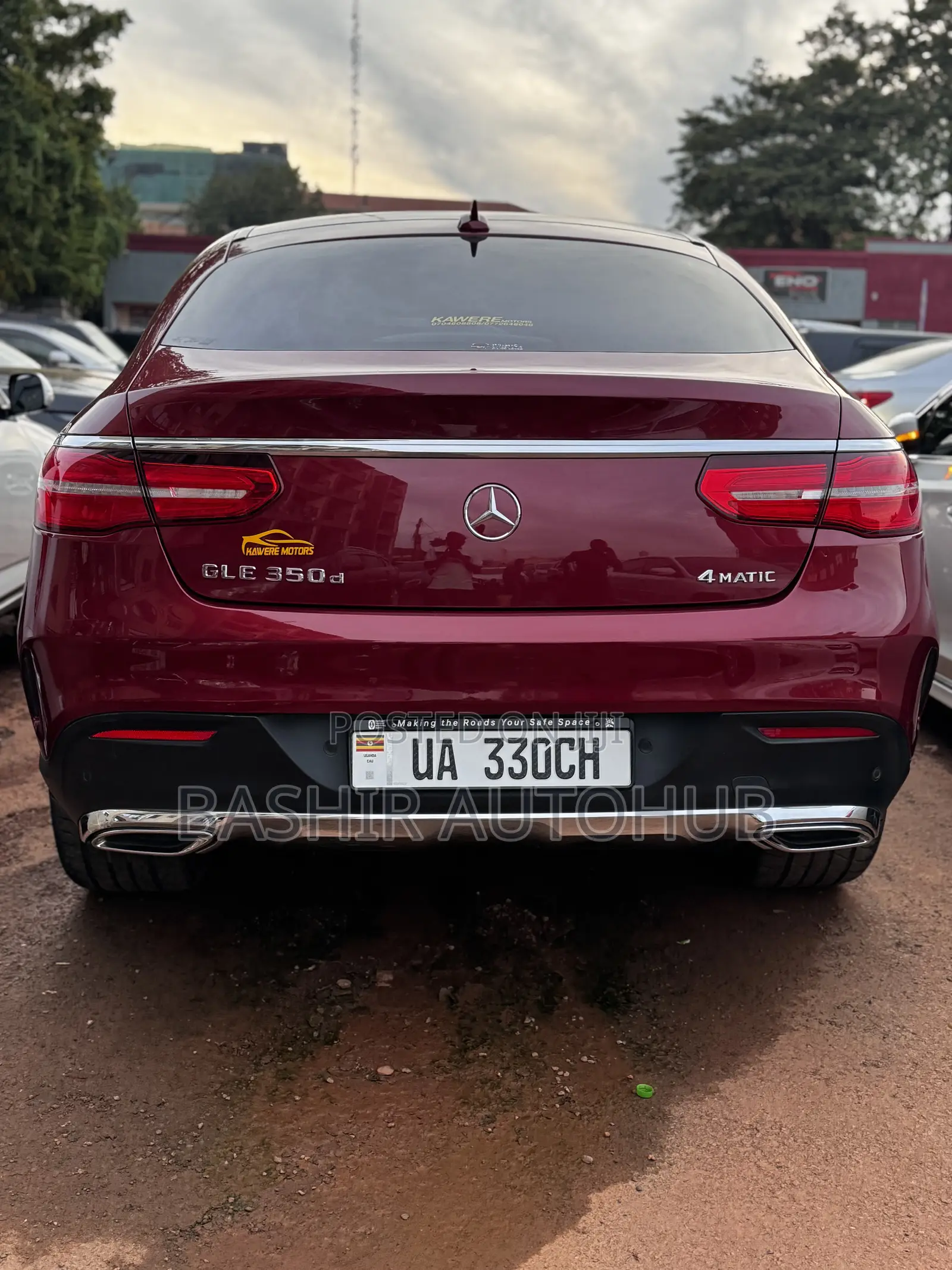 Mercedes-Benz GLE-Class 2017 Red