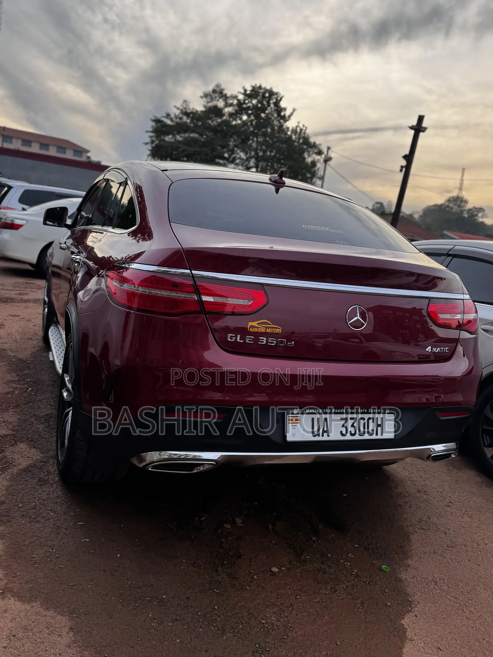 Mercedes-Benz GLE-Class 2017 Red