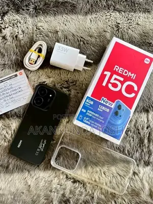 New Xiaomi Redmi 15C 4G 256 GB Black