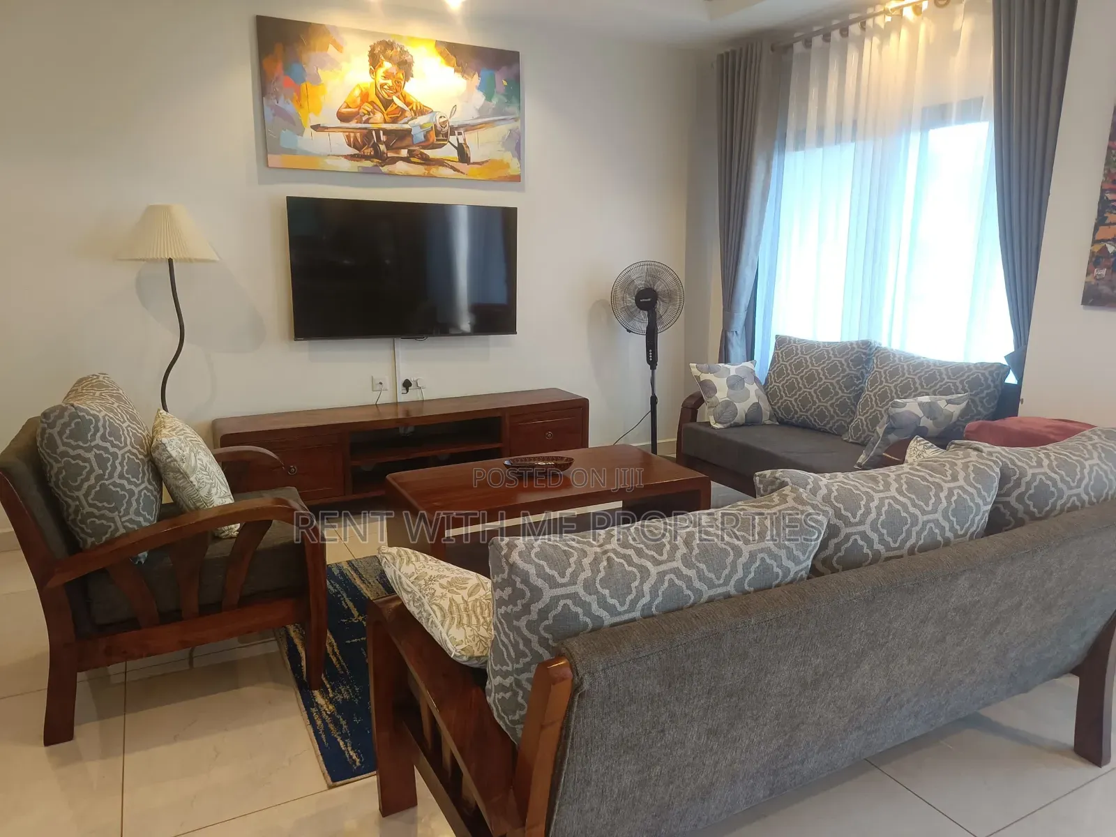 Furnished 2bdrm Apartment in Rora Flats, Central Division for rent