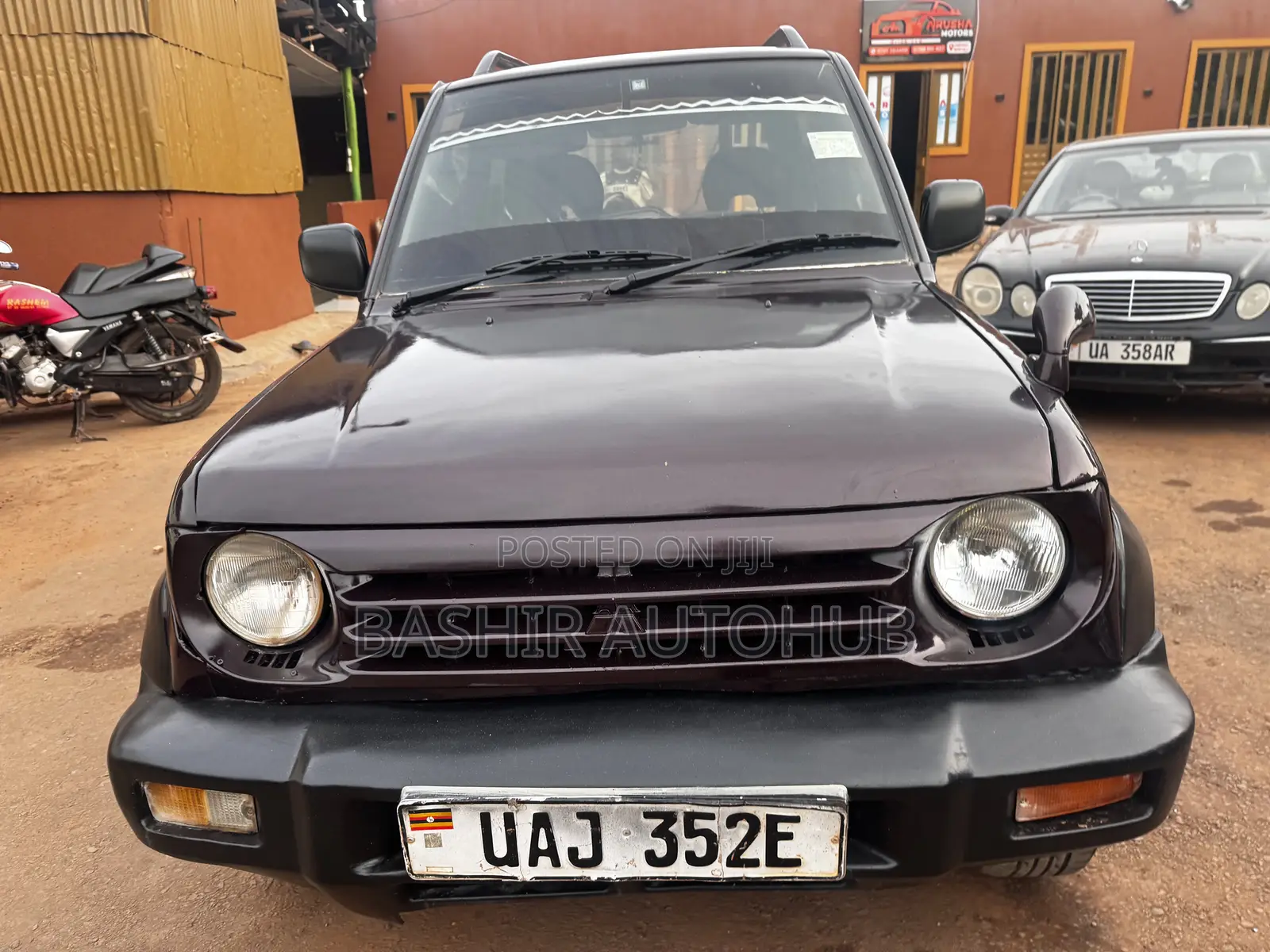 Mitsubishi Pajero Mini 2002 Burgundy