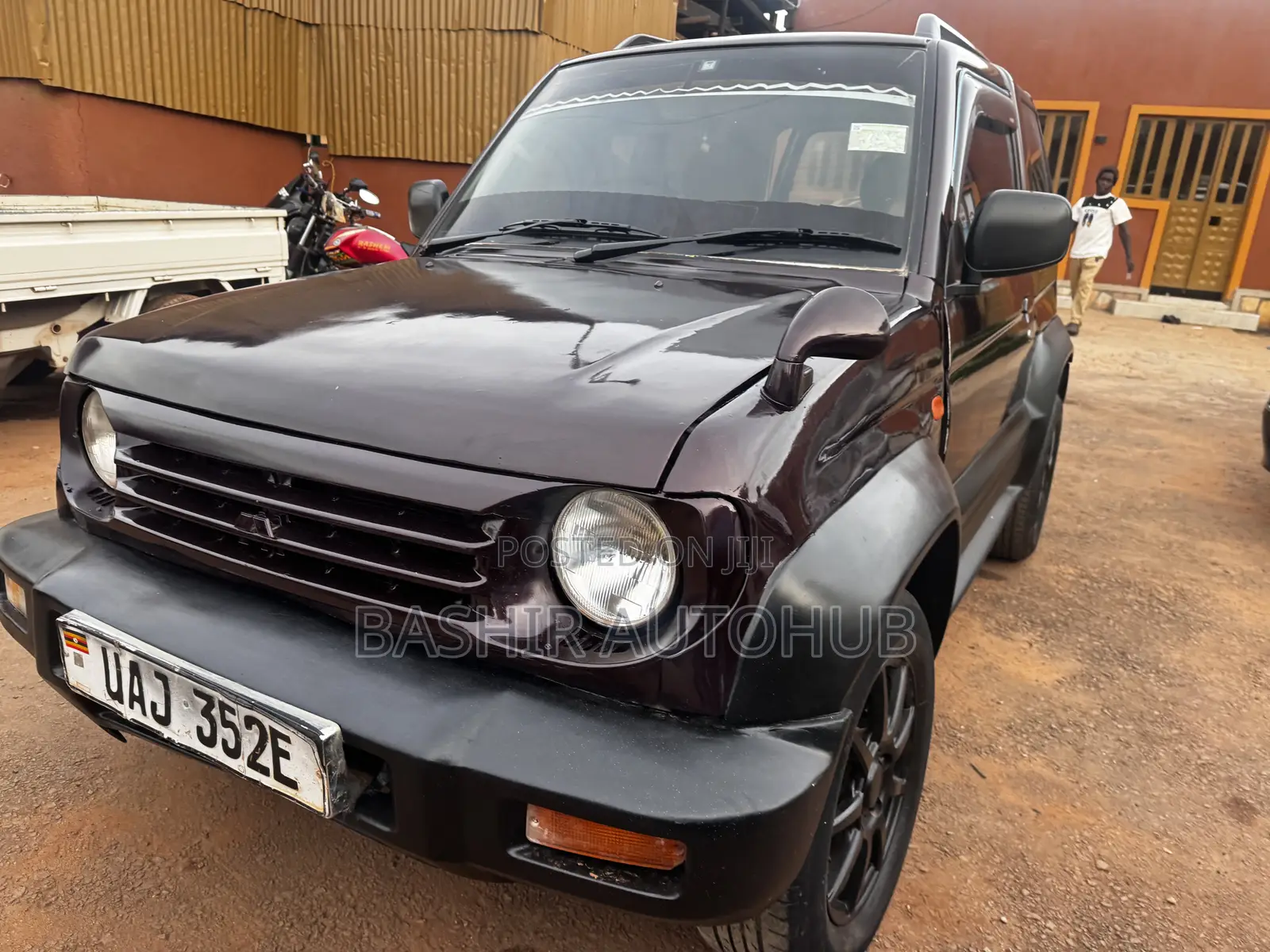Mitsubishi Pajero Mini 2002 Burgundy