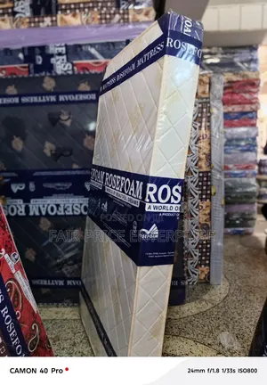 3x6x6 Inches. Rosefoam Mattress High Density Smart