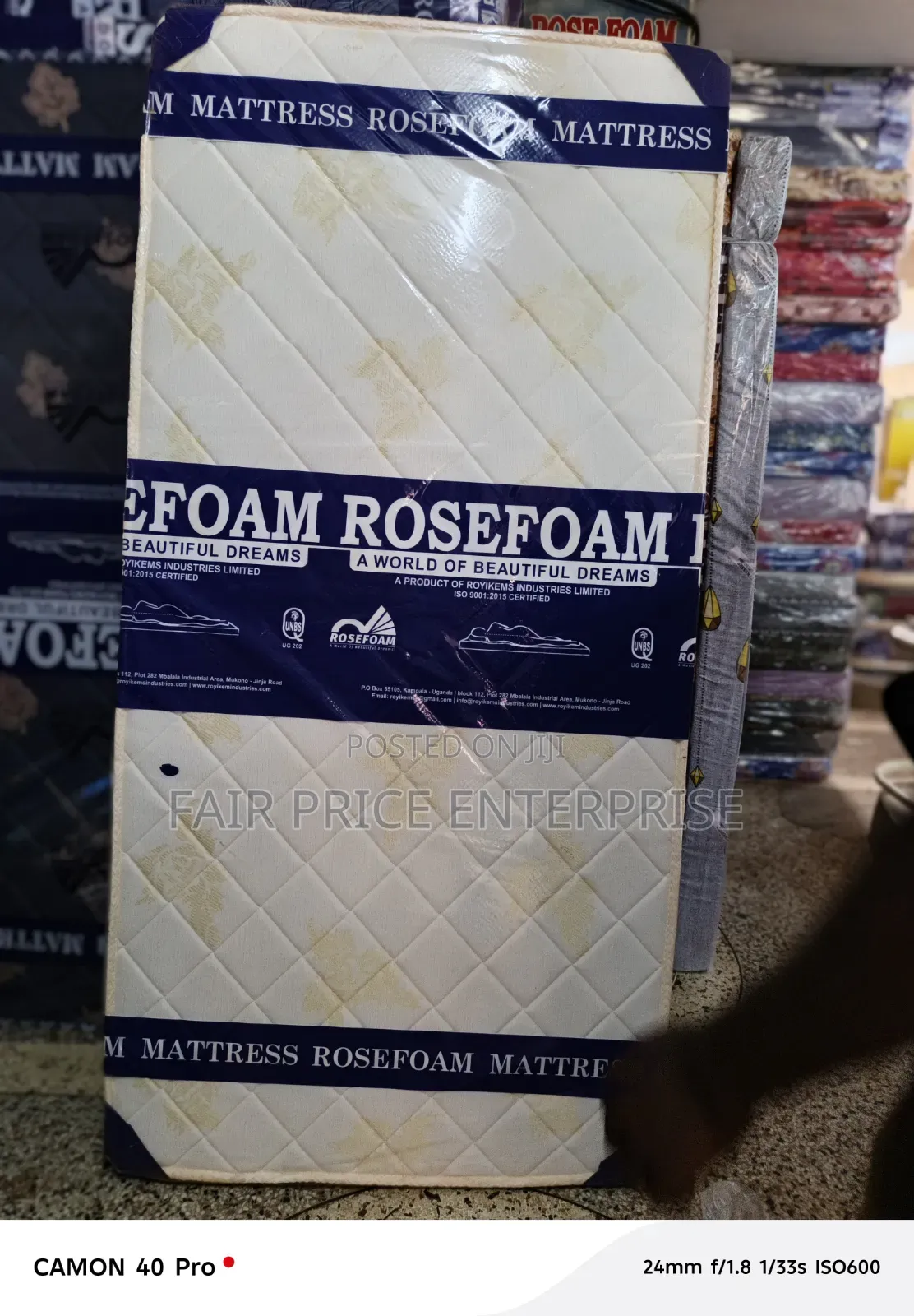 Rosefoam Mattress 3x6 By6 Inches High Density Smart