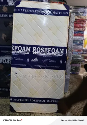 Rosefoam Mattress 3x6 By6 Inches High Density Smart