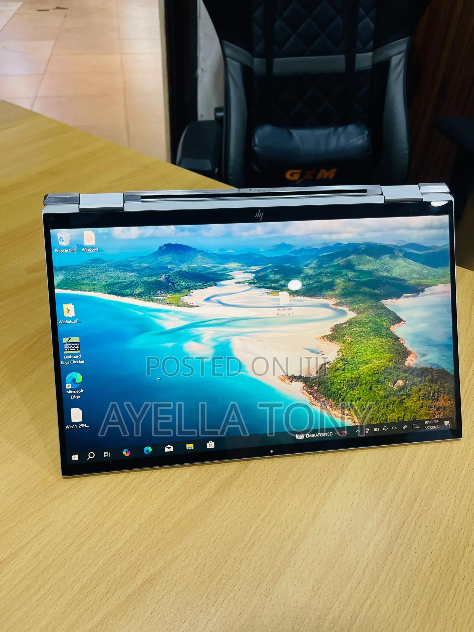 New Laptop HP EliteBook x360 1040 G7 16GB Intel Core i5 SSD 256GB
