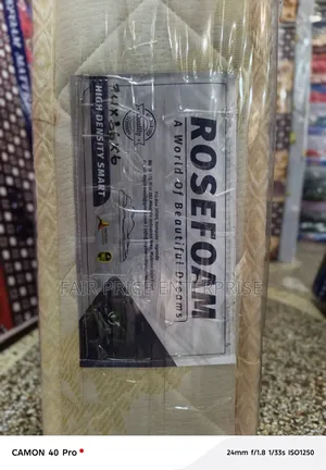 Mattress Rosefoam High Density Smart 4x6x6 Inches