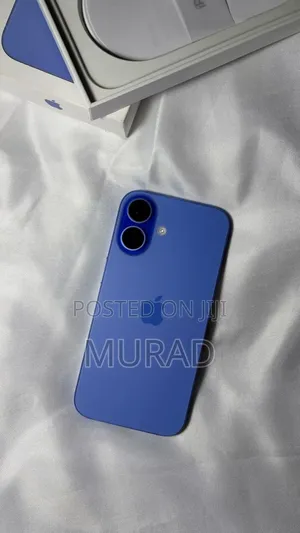 New Apple iPhone 16 256 GB Blue