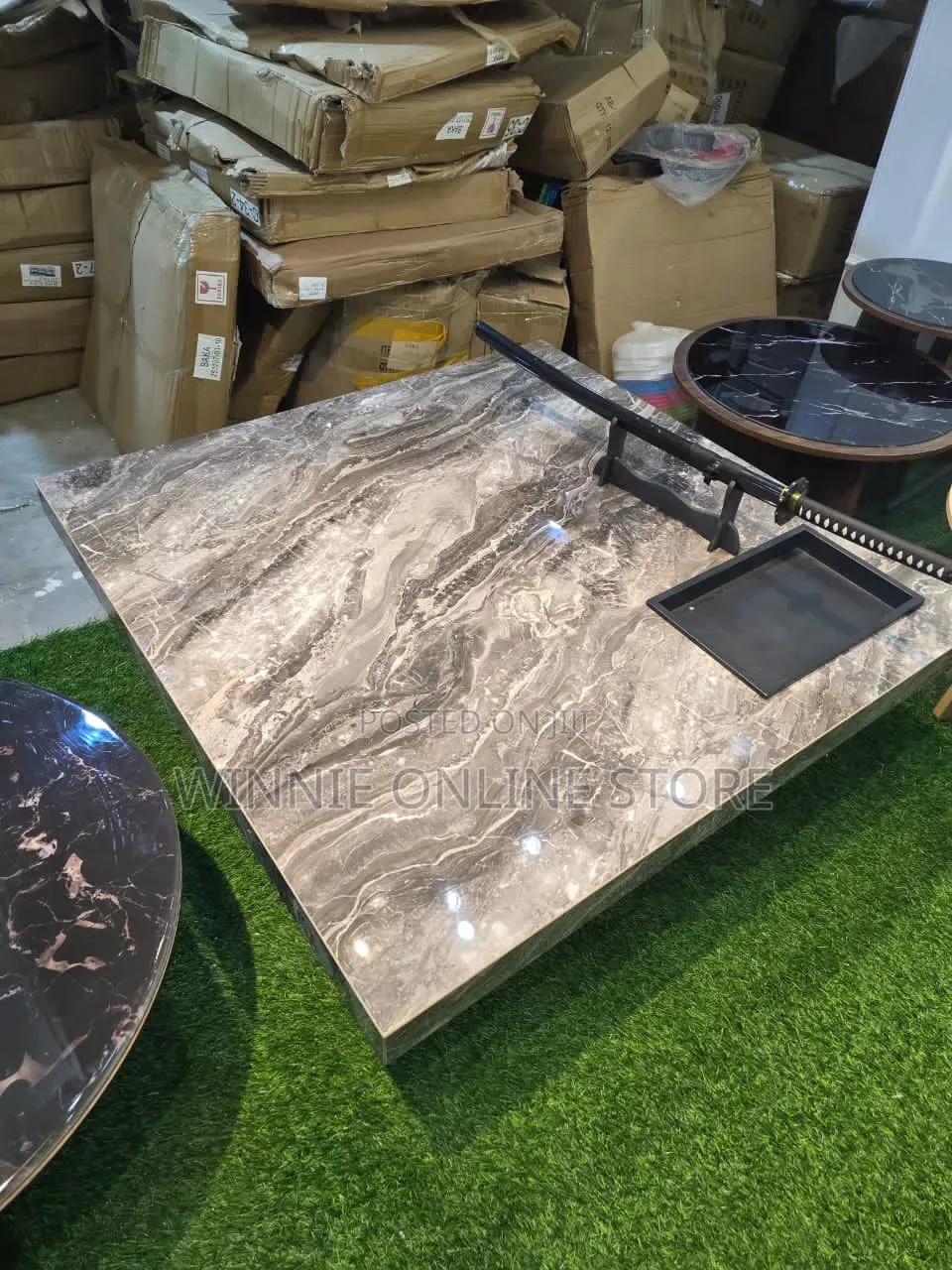 Marble Stone Square Shape Table