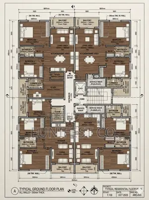 10 Storeyed Apartment Building