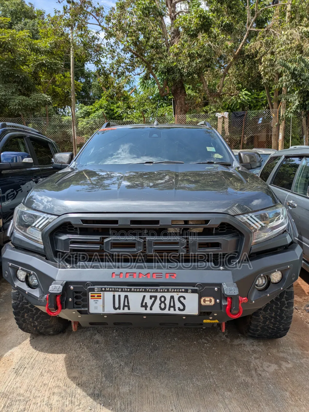 Ford Ranger Wildtrak 2017 Gray