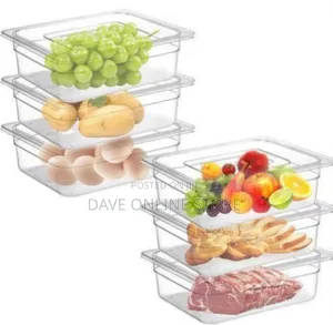 Durable Clear Food Storage Container With Lid