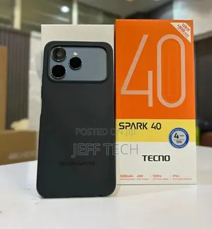 New Tecno Spark 40 256 GB Black