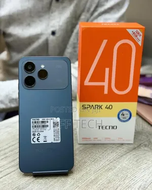 New Tecno Spark 40 256 GB Black