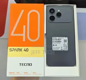 New Tecno Spark 40 256 GB Black