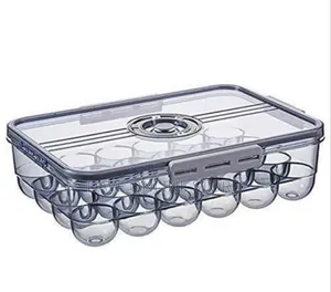 Sealed Clear Egg Storage Container for Refrigerator