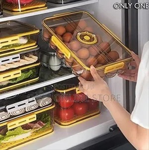 Sealed Clear Egg Storage Container for Refrigerator