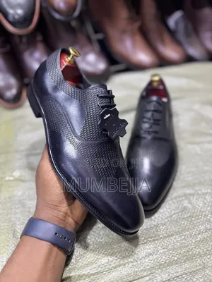 Original Upper and Leather Brown Lace Up Dress Shoes