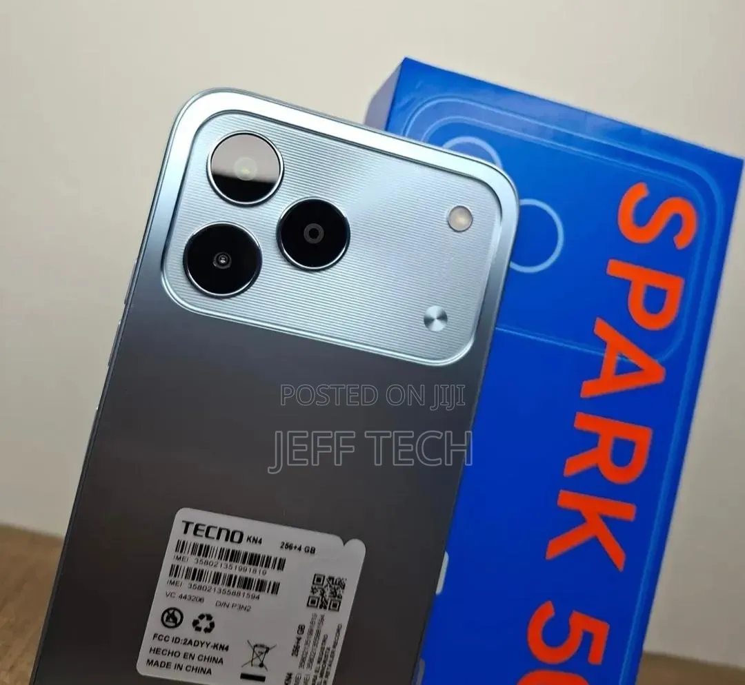 New Tecno Spark 50 128 GB Black