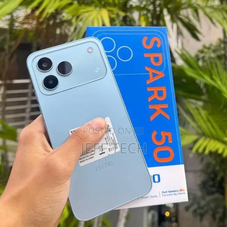 New Tecno Spark 50 128 GB Gray
