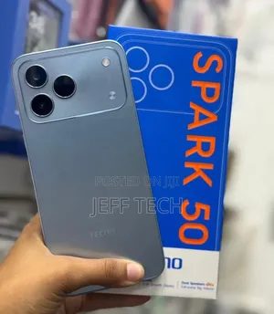 New Tecno Spark 50 128 GB Gray