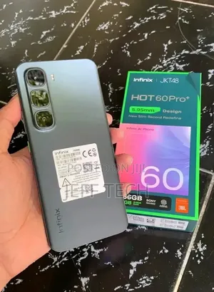 New Infinix Hot 60 Pro+ 128 GB Black