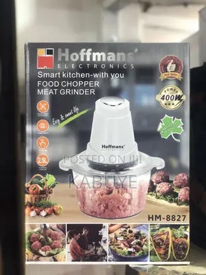 Hoffmans Electronics Food Chopper and Meat Grinder.