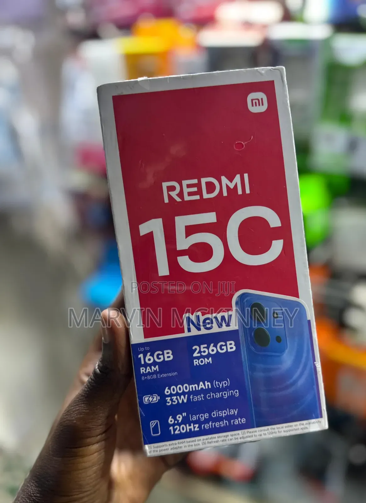 New Xiaomi Redmi 15C 4G 256 GB Blue