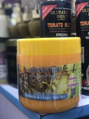 Asantee Turmeric and Ginger Salt Spa Scrub