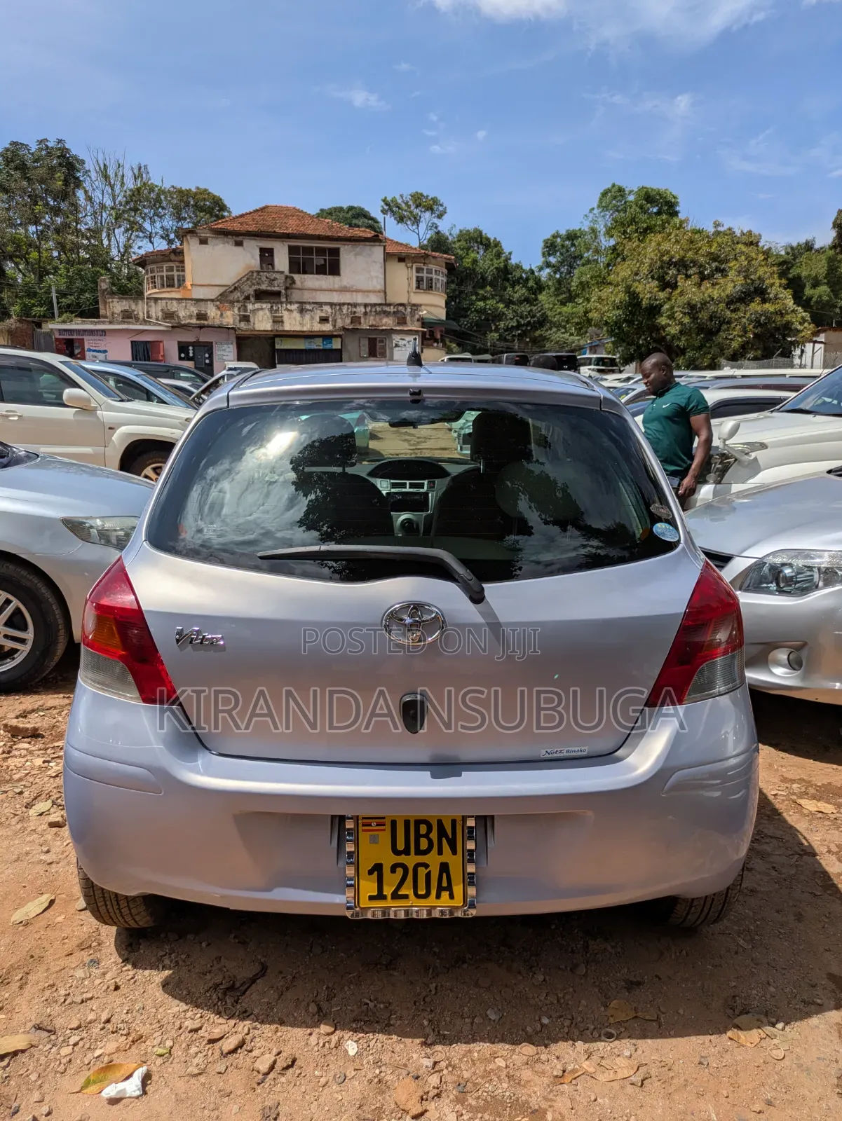 Toyota Vitz 2008 Silver